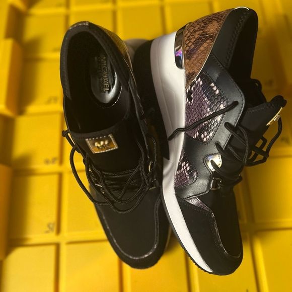 Michael Kors python print sneakers - Picture 1 of 7
